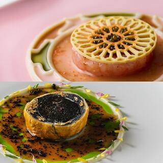 Menu signature et truffe
Spécialités Philippe Mille
-ムニュー シグネチャー エ トリュフ
スペシャリテ フィリップ ミル-